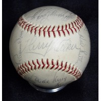Pittsburgh Pirates 1967 Team Signed Baseball by 15 JSA Authen Roberto Clemente