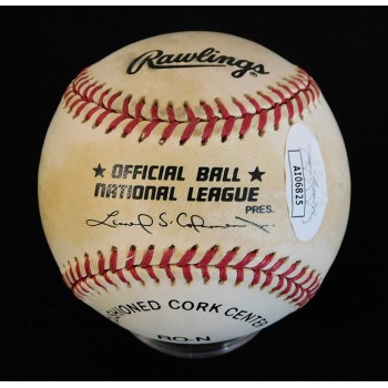 Johnny Podres Signed Official National League Baseball JSA Authenticated