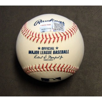 Placido Polanco Signed Rawlings MLB Major League Baseball TRISTAR Authenticated