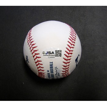 Yasiel Puig Signed Official Rawlings Major League Baseball JSA Authenticated