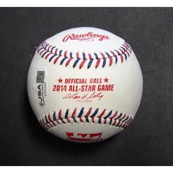 Yasiel Puig Signed Official Rawlings 2014 All-Star Baseball JSA Authenticated