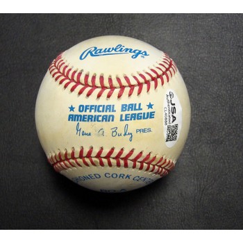 Ted Double Duty Radcliffe Signed Rawlings American League Baseball JSA Authentic