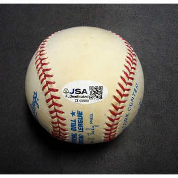 Ted Double Duty Radcliffe Signed Rawlings American League Baseball JSA Authentic