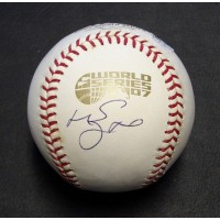 Manny Ramirez Signed Rawlings 2007 World Series Baseball JSA Authenticated