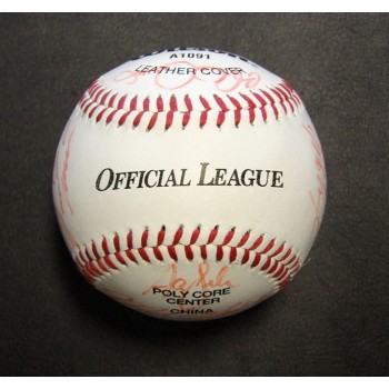 Boston Red Sox 1995 Team Signed Baseball by 18 JSA Authenticated Clemens Canseco