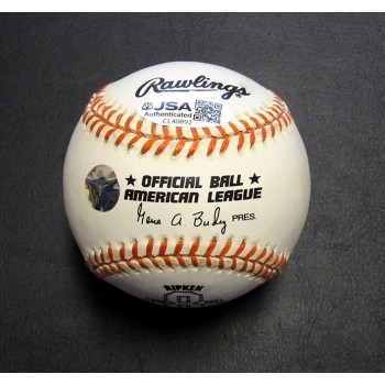 Cal Ripken Jr. Signed Rawlings Commemorative AL Baseball JSA Authenticated