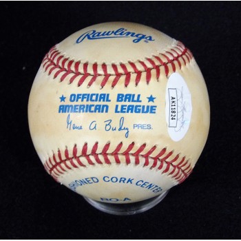 Jim Rivera Signed Official American League Baseball JSA Authenticated