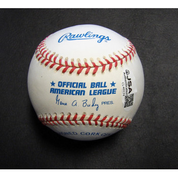 Phil Rizzuto Signed Official Rawlings American League Baseball JSA Authenticated