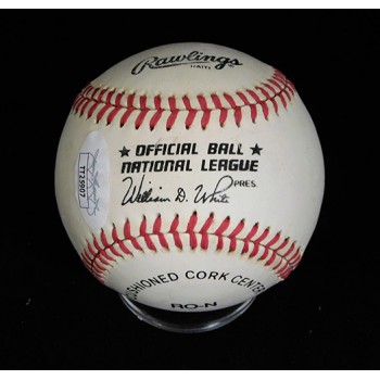 Robin Roberts Signed Official National League Baseball JSA Authenticated