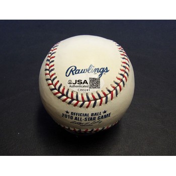 Alex Rodriguez Signed Official Rawlings 2010 All-Star Baseball JSA Authenticated