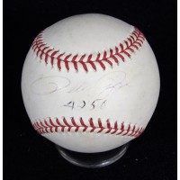 Pete Rose Signed Official Major League MLB Baseball PSA Authenticated Faded