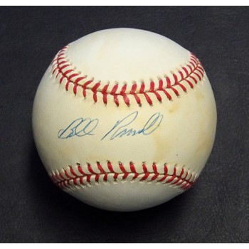 Bill Russell Signed Official NLB Jackie Robinson 50th Baseball JSA Authenticated