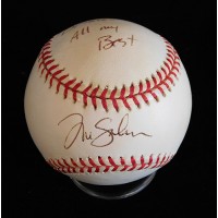 Tim Salmon Signed Official American League Baseball JSA Authenticated