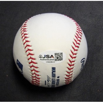 Max Scherzer Signed Rawlings Official Major League Baseball JSA Authenticated