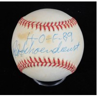 Red Schoendienst Signed MLB Official National League Baseball JSA Authenticated