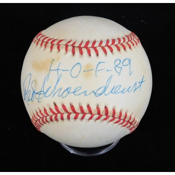 Red Schoendienst Signed MLB Official National League Baseball JSA Authenticated