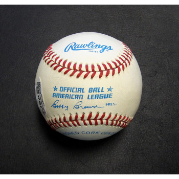 Joe Sewell Signed Official Rawlings American League Baseball JSA Authenticated