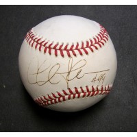 Charlie Sheen Actor Signed Rawlings Official American League Baseball JSA Authen