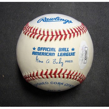 Charlie Sheen Actor Signed Rawlings Official American League Baseball JSA Authen