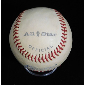 Ted Simmons St. Louis Cardinals Signed Spalding All Star Baseball JSA Authentic