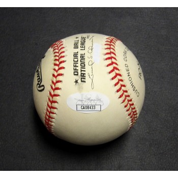 Ozzie Smith Signed Official National League Baseball JSA Authenticated