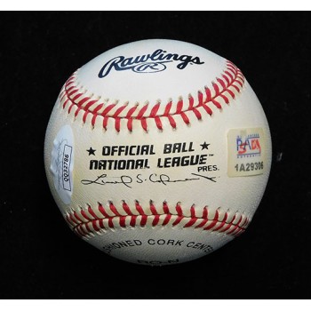 Ozzie Smith Signed Official National League Baseball JSA Authenticated