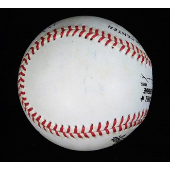 Warren Edward Spahn Signed Official National League Baseball JSA Authentication