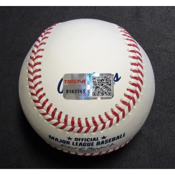 Dave Stewart Signed Rawlings MLB Major League Baseball TRISTAR Authenticated