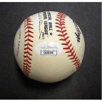 Darryl Strawberry Signed Rawlings National League Baseball JSA Authenticated