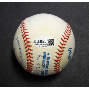 Don Sutton Signed Official American League Baseball JSA Authenticated