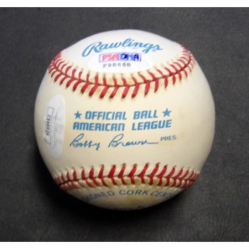 Frank Thomas Signed Rawlings American League Baseball JSA Authenticated