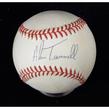 Alan Trammell Signed Official American League Baseball JSA Authenticated