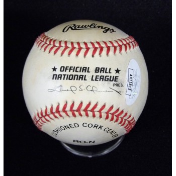 Manny Trillo Signed Official National League Baseball JSA Authenticated