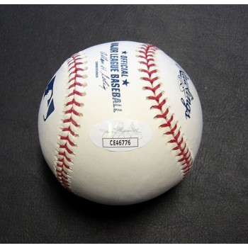 Troy Tulowitzki Signed Official Rawlings Major League Baseball JSA Authenticated