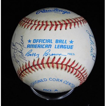 USA Olympic 1988 Team Signed Official American League Baseball JSA Authenticated