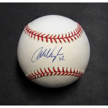 Mo Vaughn Signed Official American League Baseball JSA Authenticated