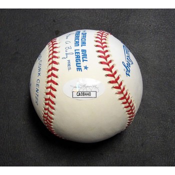 Mo Vaughn Signed Official American League Baseball JSA Authenticated