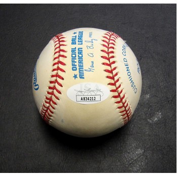 Mo Vaughn Signed Official American League League Baseball JSA Authenticated