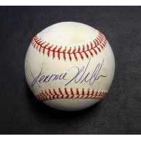 Jerome Walton Signed Official Rawlings National League Baseball JSA Authentic