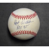 Hoyt Wilhelm Signed Official American League Baseball JSA Authenticated HOF 85