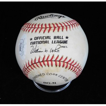 Billy Williams Signed Official National League Baseball JSA Authenticated