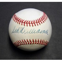 Ted Williams Signed Official American League Baseball JSA Authenticated