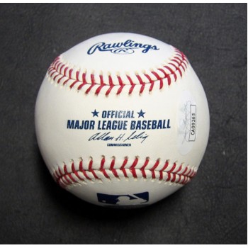Reggie Willits Signed Rawlings MLB Major League Baseball JSA Authenticated