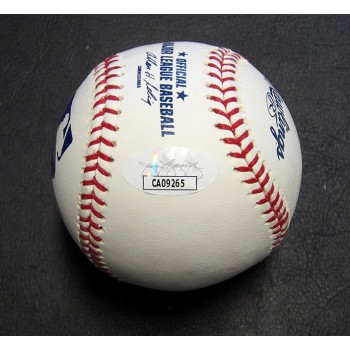 Reggie Willits Signed Rawlings MLB Major League Baseball JSA Authenticated