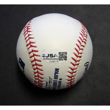 Brandon Wood Signed Official Major League Baseball JSA Authenticated