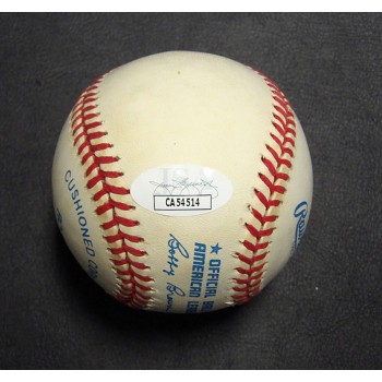 Clyde Wright Signed Official American League League Baseball JSA Authenticated