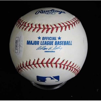 Esteban Yan Signed Official Major League Baseball JSA Authenticated