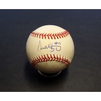 Anthony Young Signed Rawlings Official National League Baseball JSA Authentic