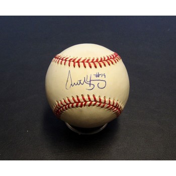 Anthony Young Signed Rawlings Official National League Baseball JSA Authentic