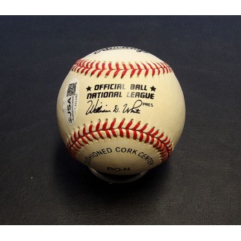 Anthony Young Signed Rawlings Official National League Baseball JSA Authentic